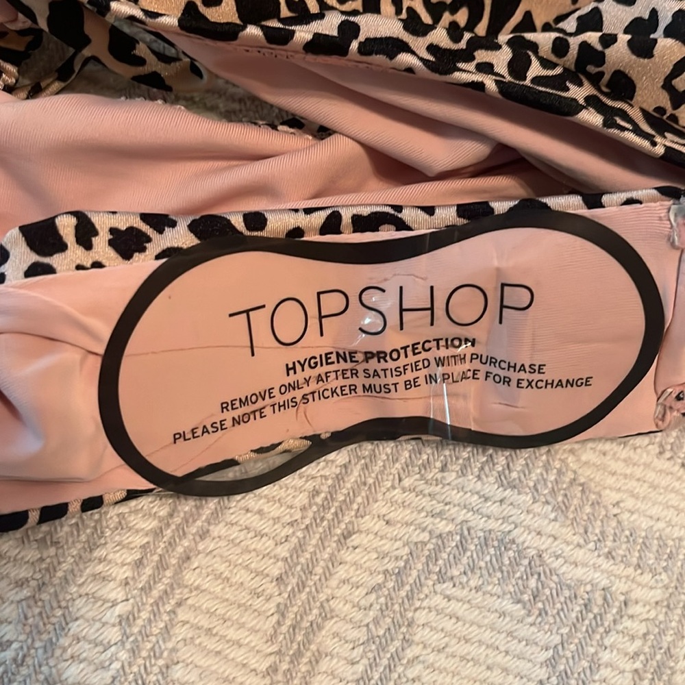 Leopard print string bikini bottom - Picture 5 of 5